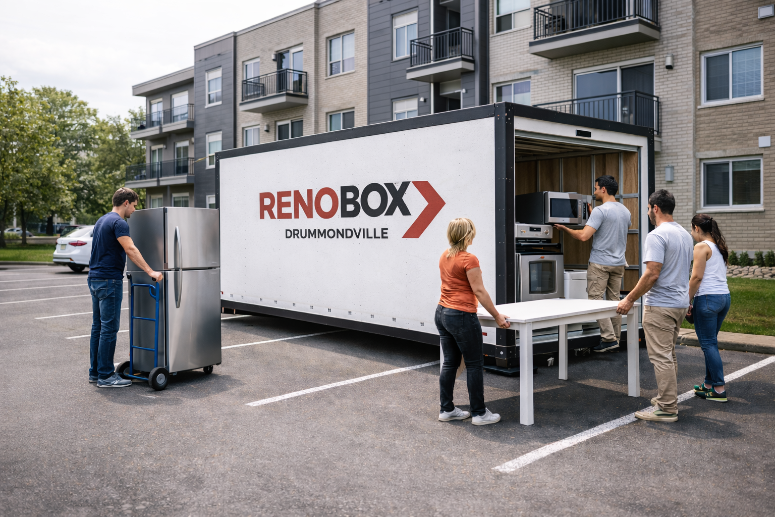 Déménagement autonome Renobox Drummondville